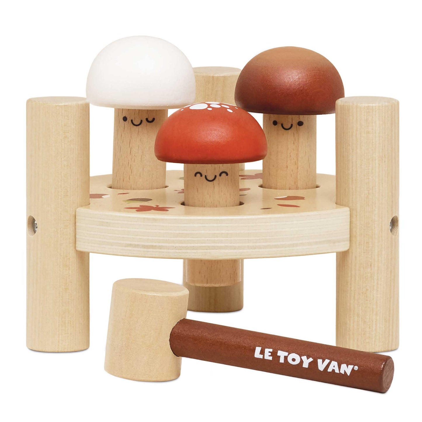 Jogo de Martelo de Cogumelo da Floresta