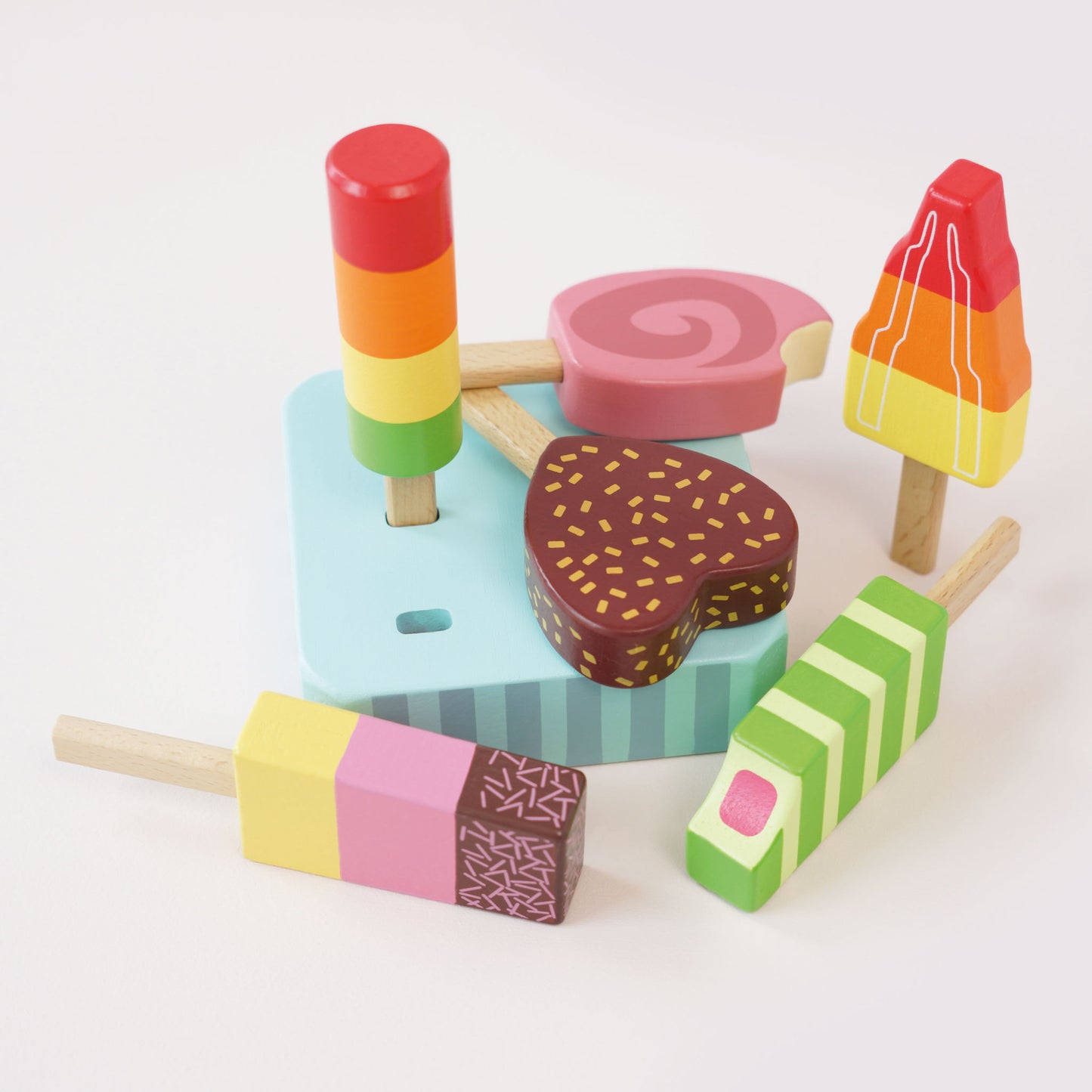 Picolés de Madeira Lollies Popsicles