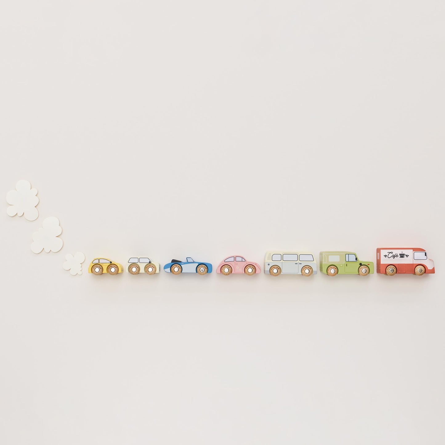 Conjunto de Carros de Brinquedo Vintage