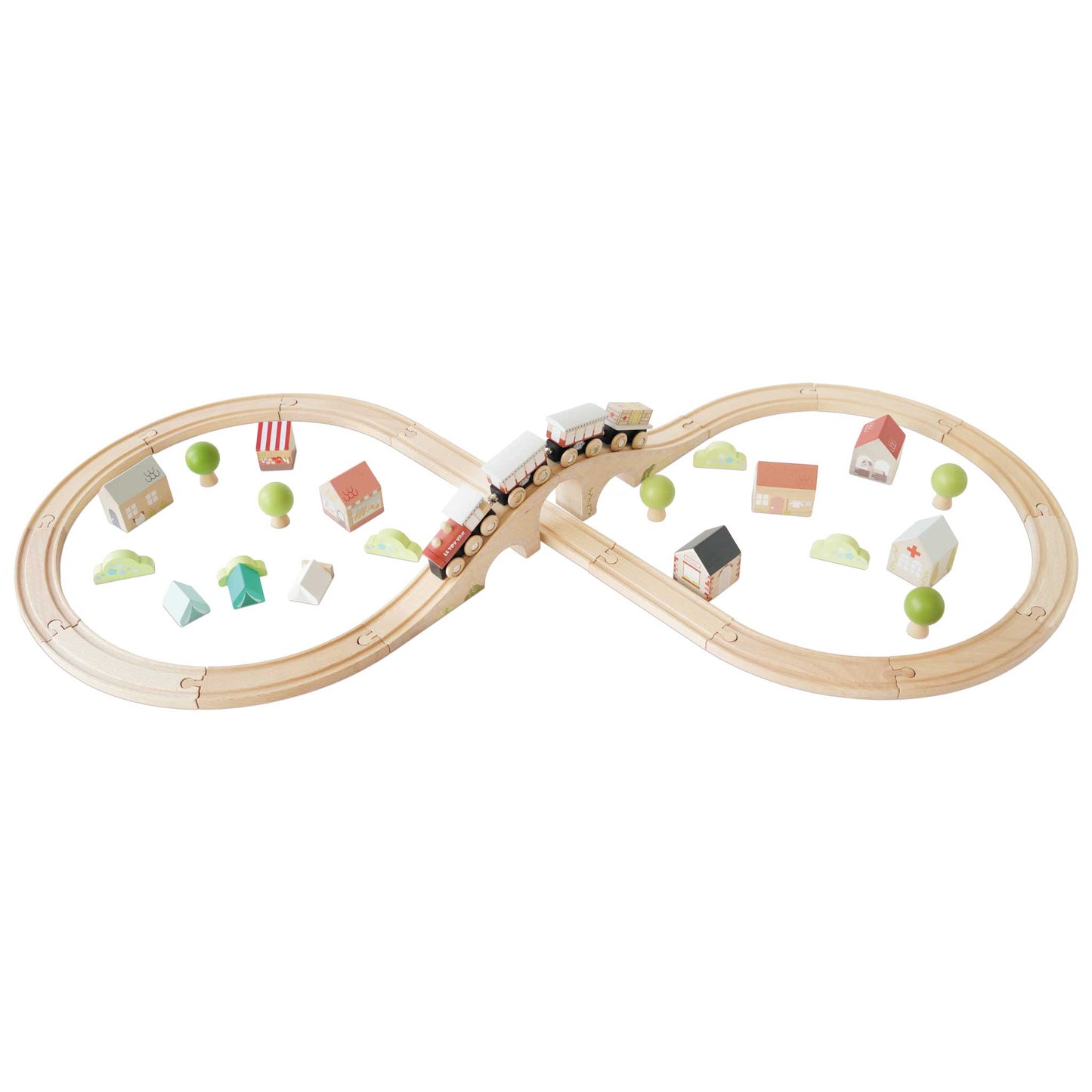 Conjunto de Trem em Forma de 8