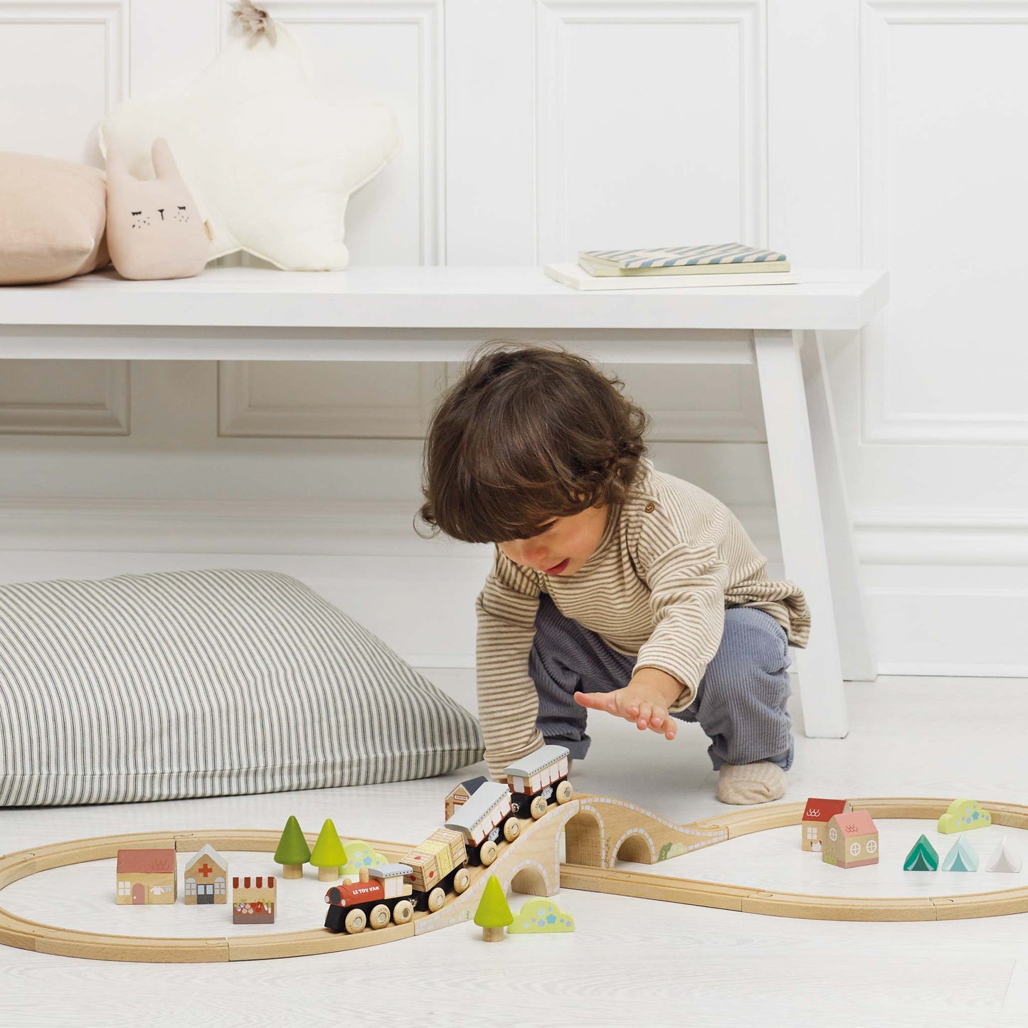 Conjunto de Trem em Forma de 8
