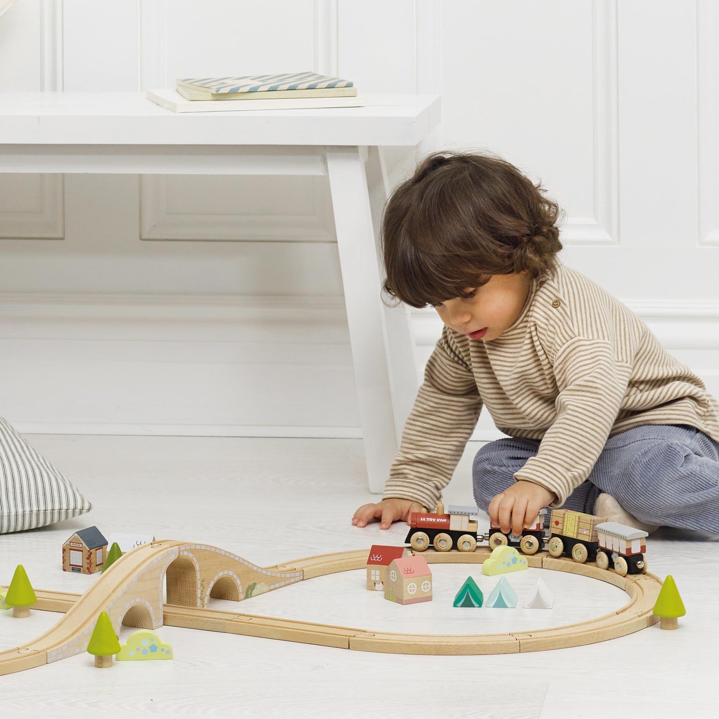 Conjunto de Trem em Forma de 8