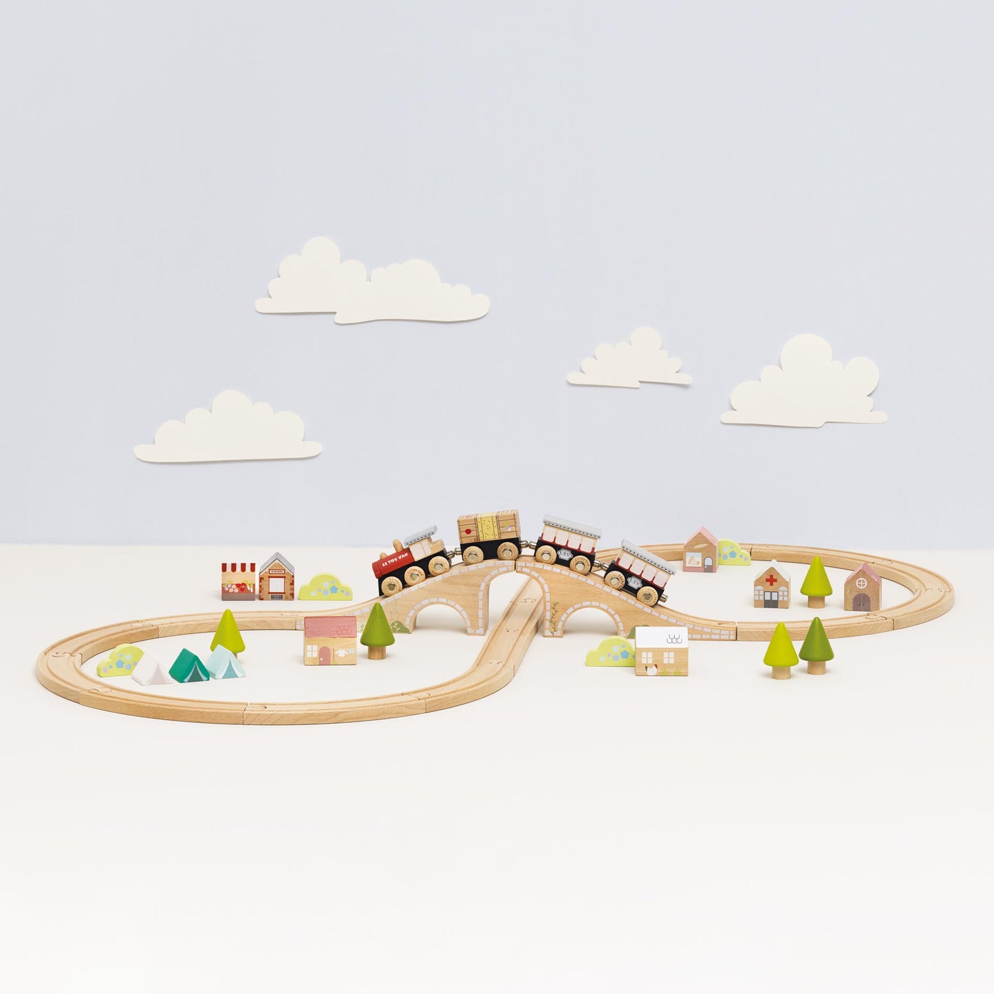 Conjunto de Trem em Forma de 8