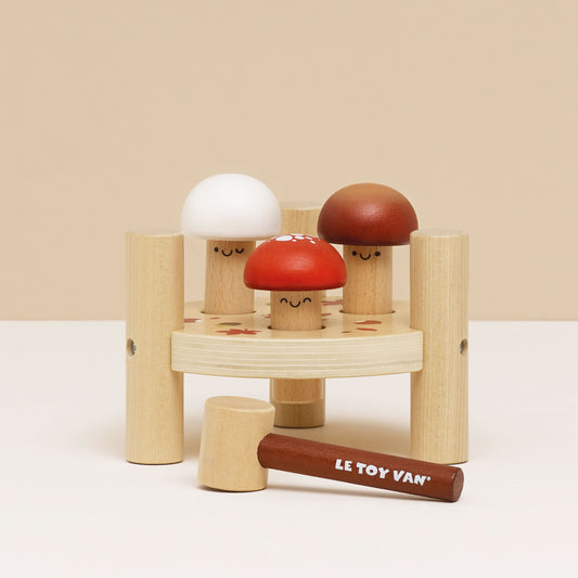 Jogo de Martelo de Cogumelo da Floresta
