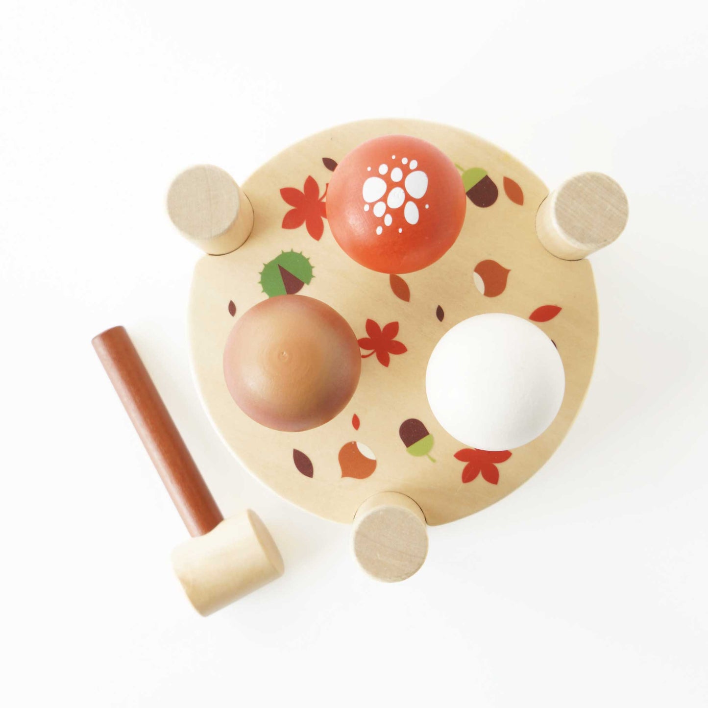 Jogo de Martelo de Cogumelo da Floresta