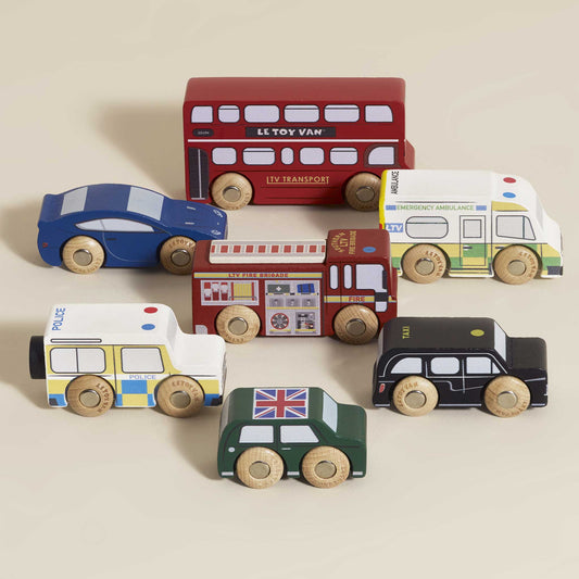 Conjunto de Carros de Brinquedo de Londres