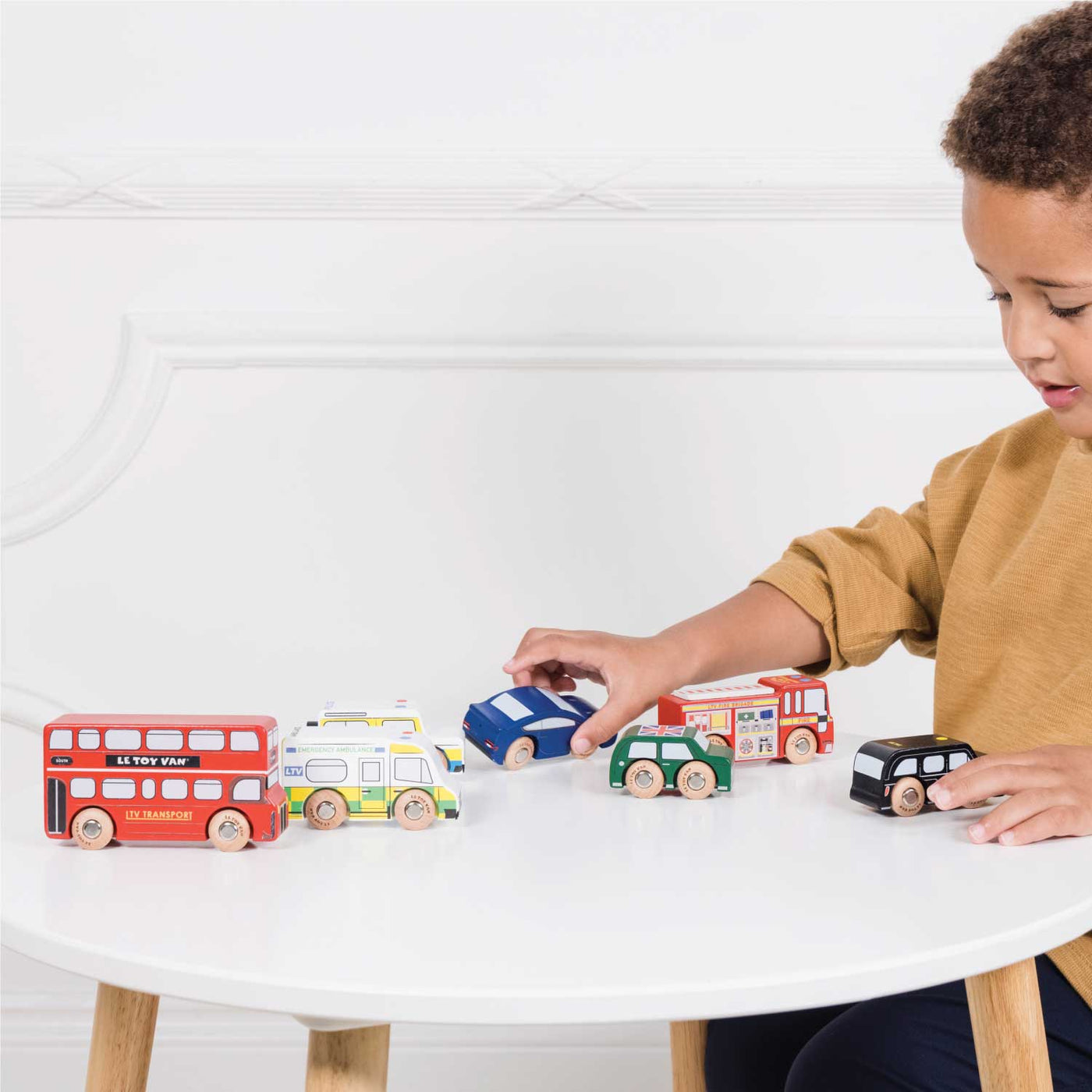 Conjunto de Carros de Brinquedo de Londres