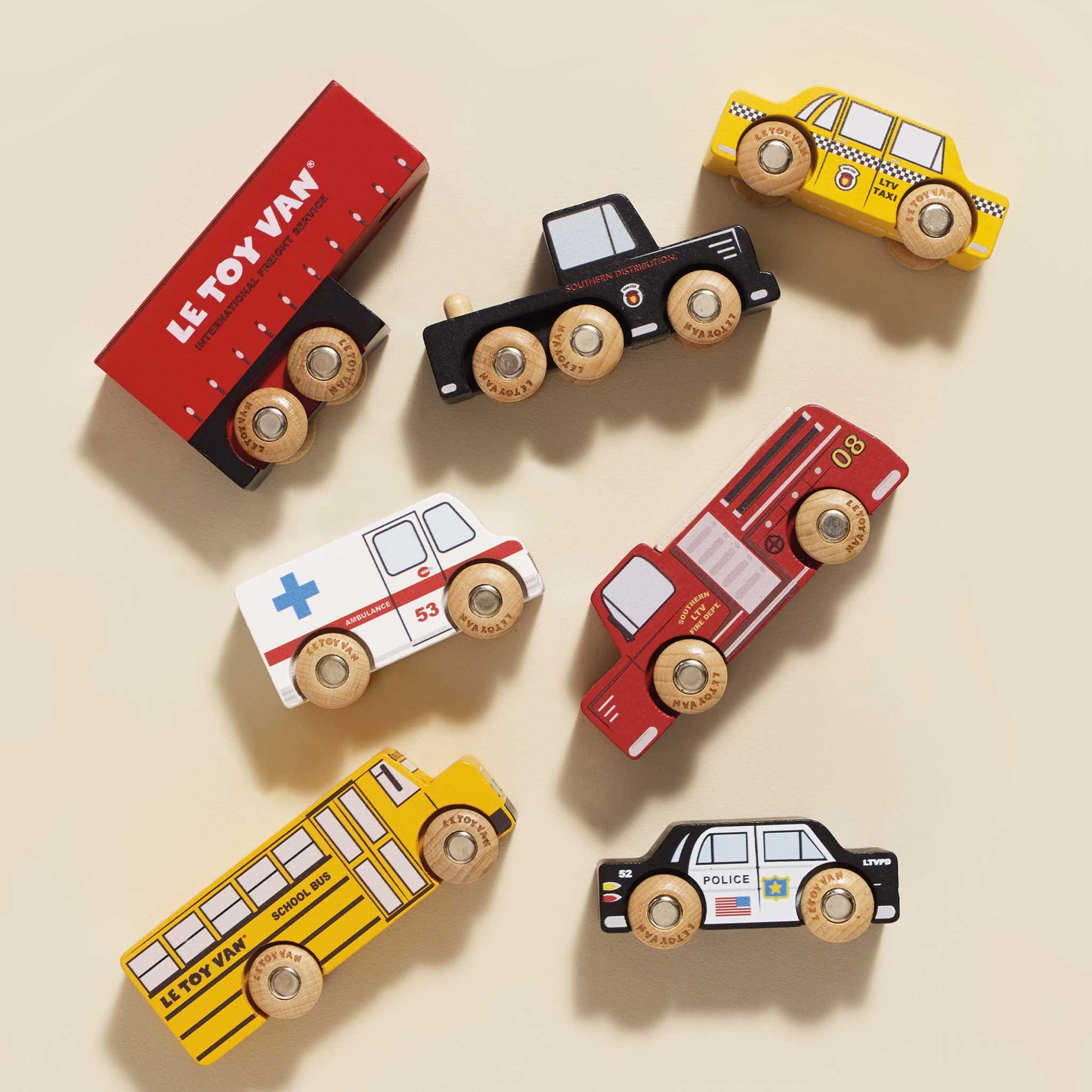 Conjunto de Carros de Brinquedo de Nova York