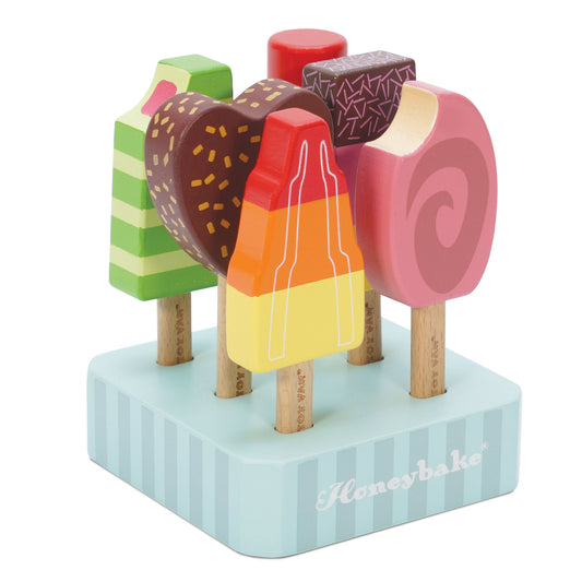 Picolés de Madeira Lollies Popsicles