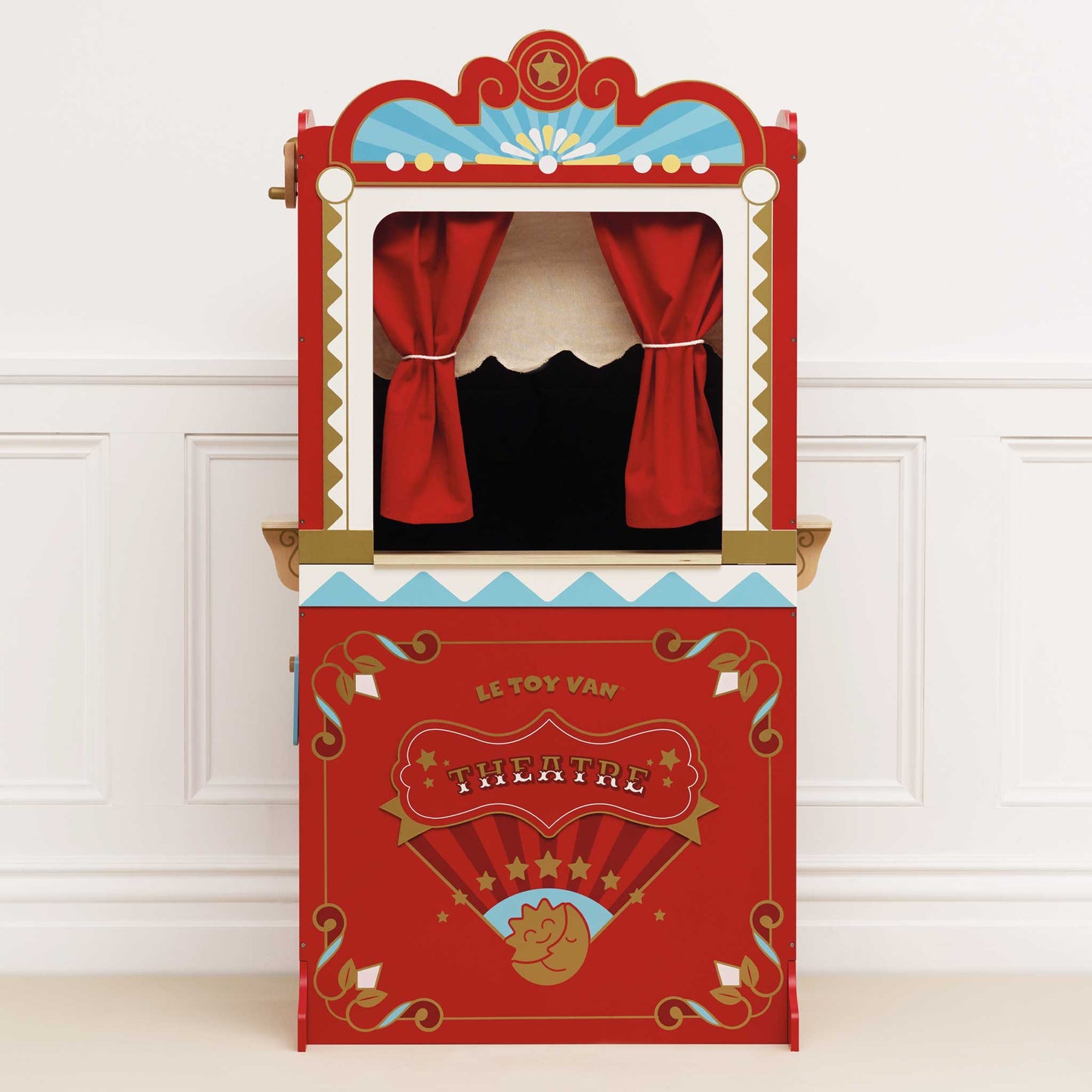 Teatro de Fantoches de Brinquedo Retrô