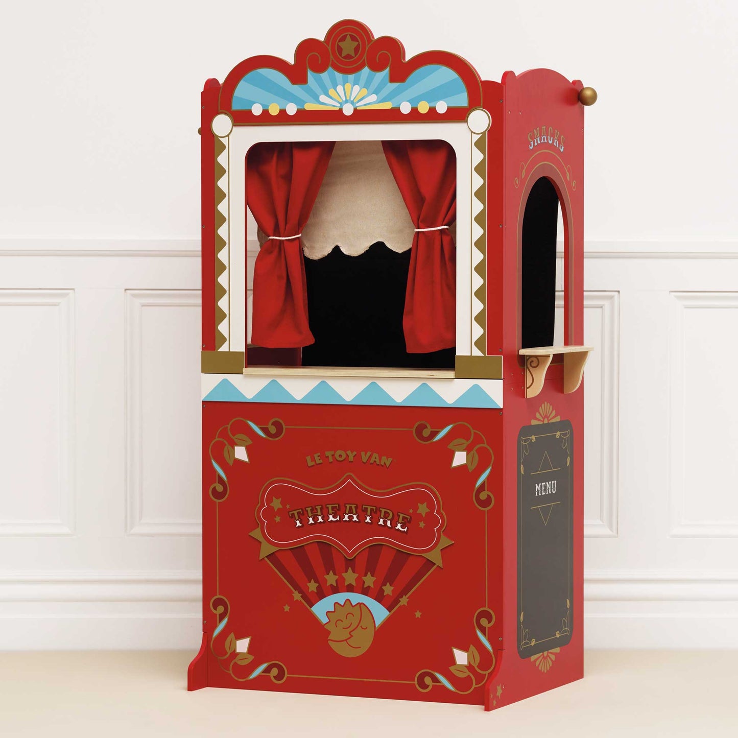 Teatro de Fantoches de Brinquedo Retrô