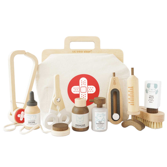 Kit Profissões Veterinário Vintage