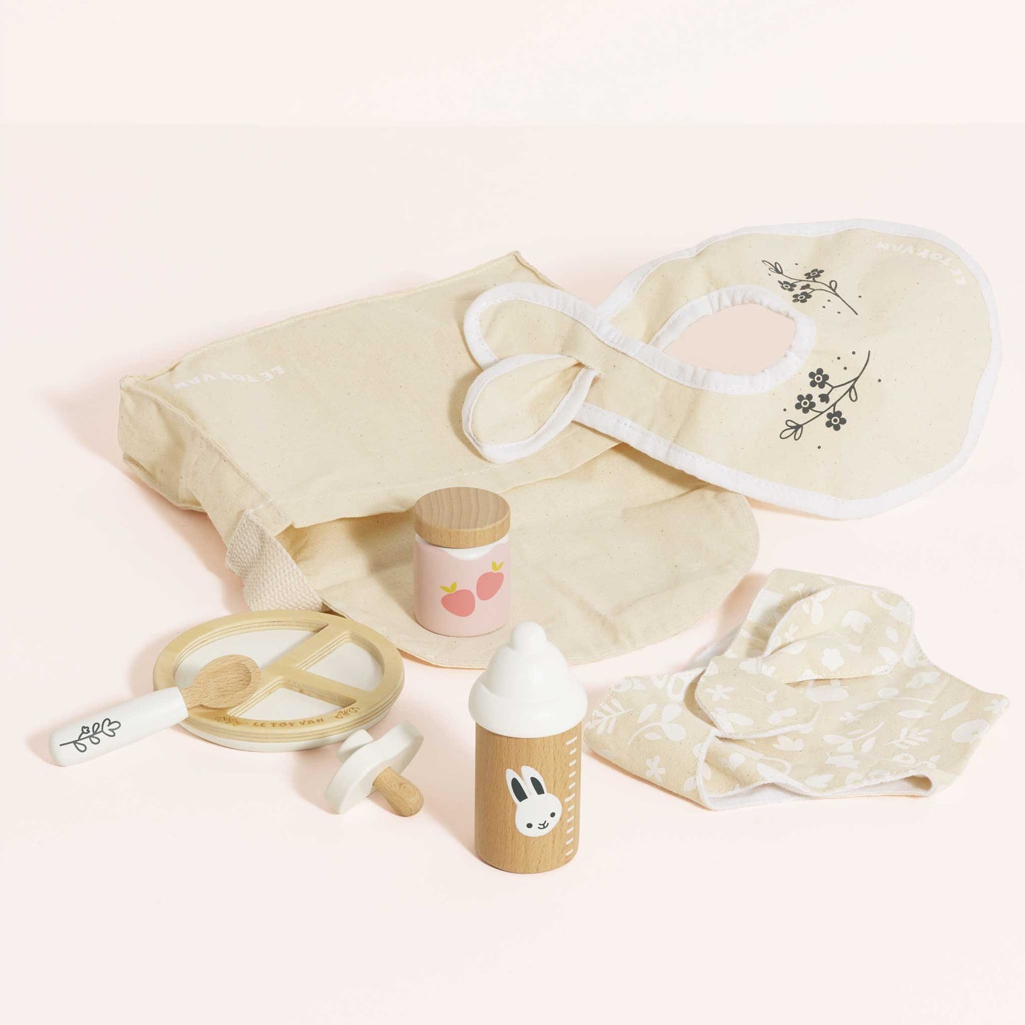 Kit e Bolsa de Amamentação para Bonecas