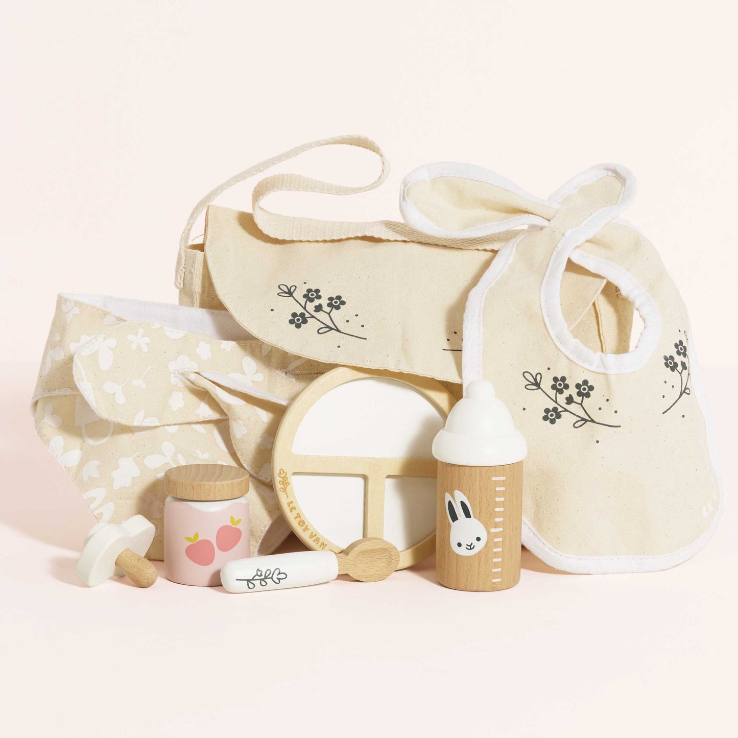 Kit e Bolsa de Amamentação para Bonecas