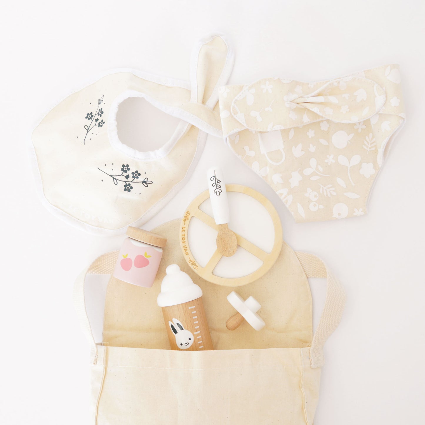 Kit e Bolsa de Amamentação para Bonecas