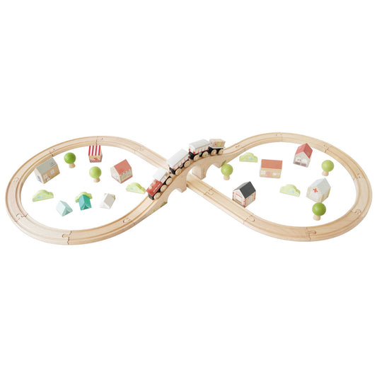 Conjunto de Trem em Forma de 8