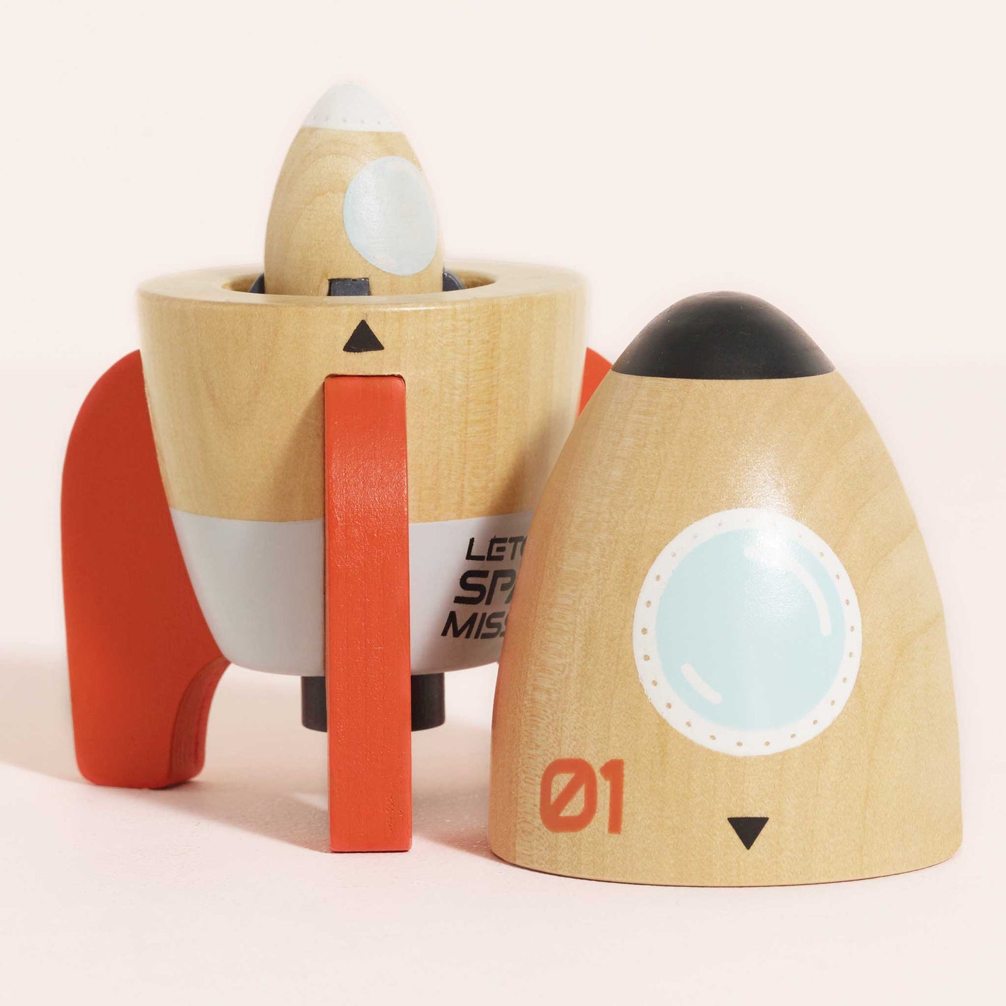 Dupla de Foguete Espacial Magnético